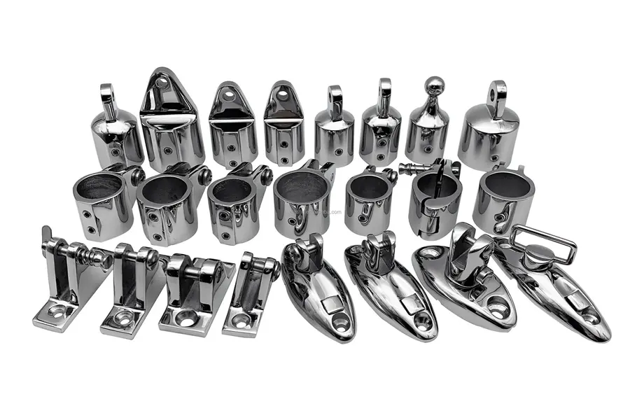 Bimini top fittings