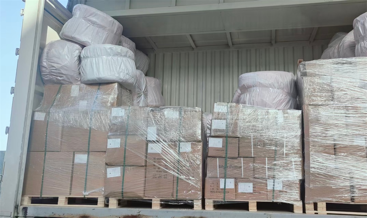 Matagumpay na nagpapadala si Andy Marine ng mahalagang order