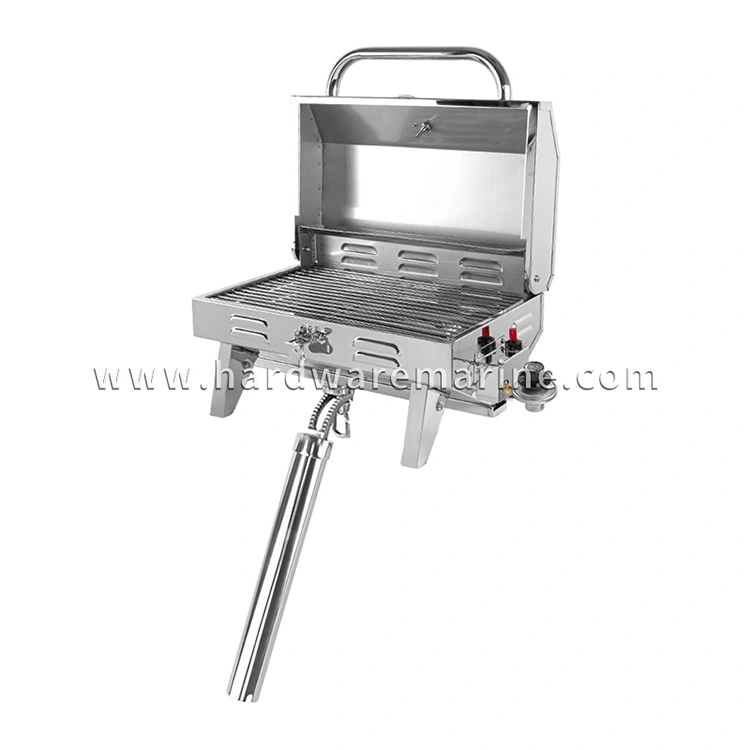 304 hindi kinakalawang na asero marine portable gas bbq grill