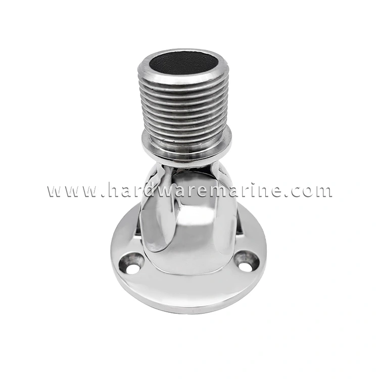 316 Stainless Steel Marine Antenna Base na may ulo ng thread