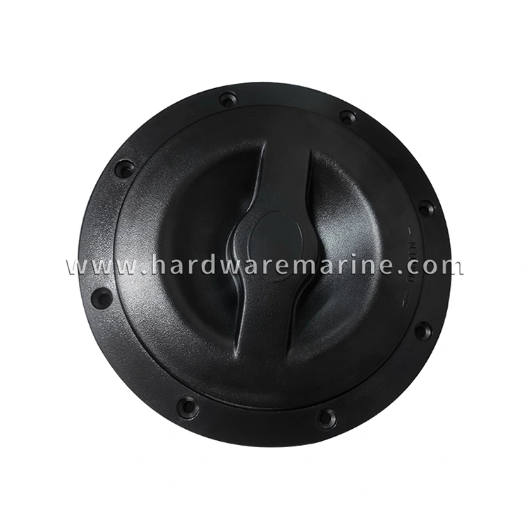 Abs plastic marine deck plate hatch cover na may storage bag