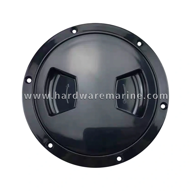 Abs plastic marine round deck plate