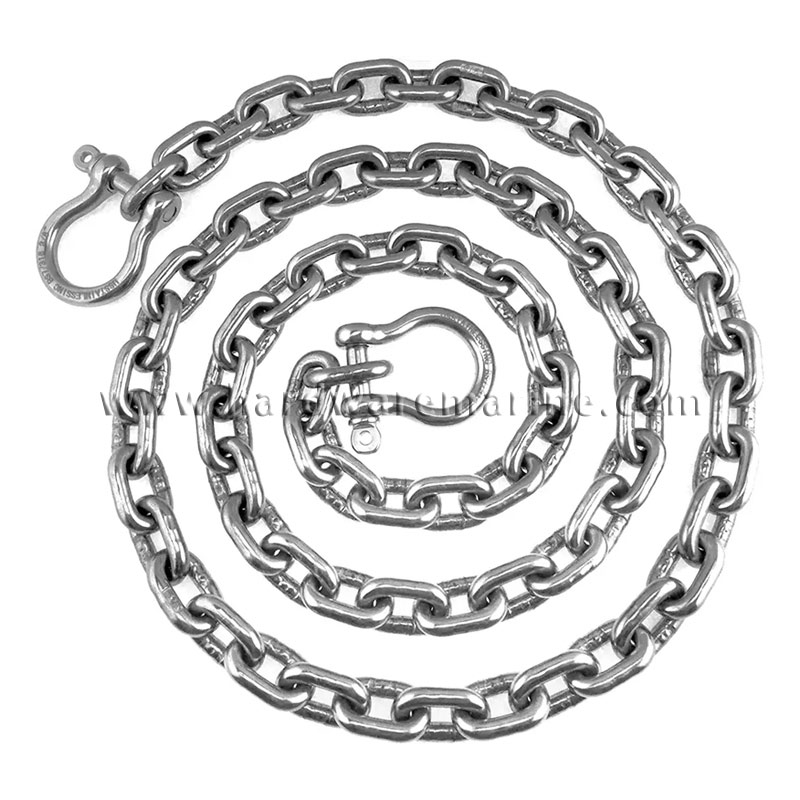 Anchor Chain Hindi kinakalawang na asero DIN766