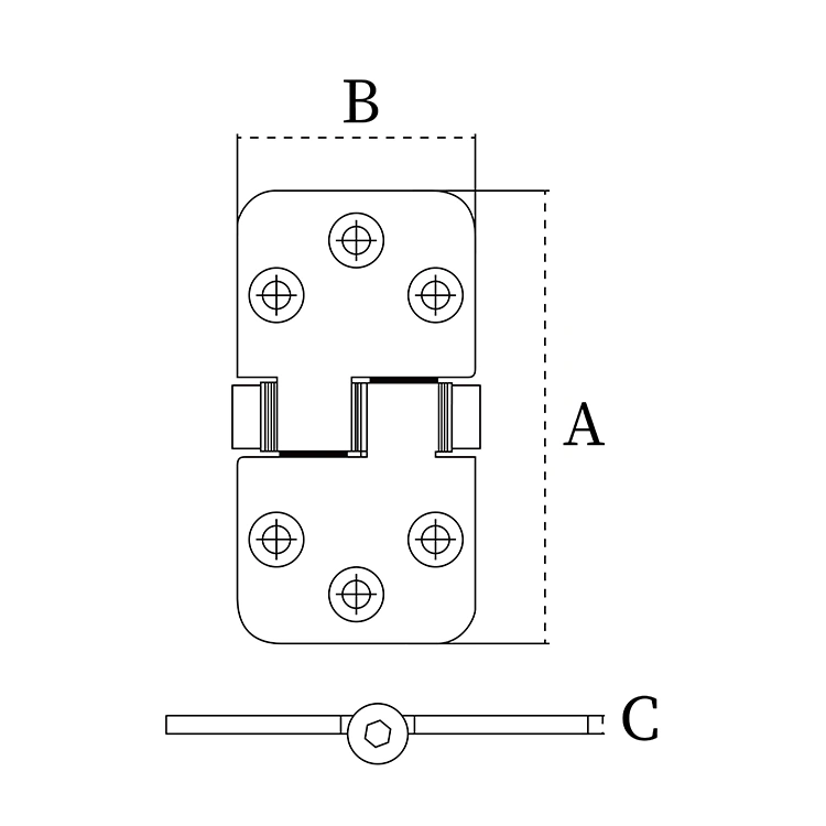 ABS Plastic Marine Thru Hull Fitting