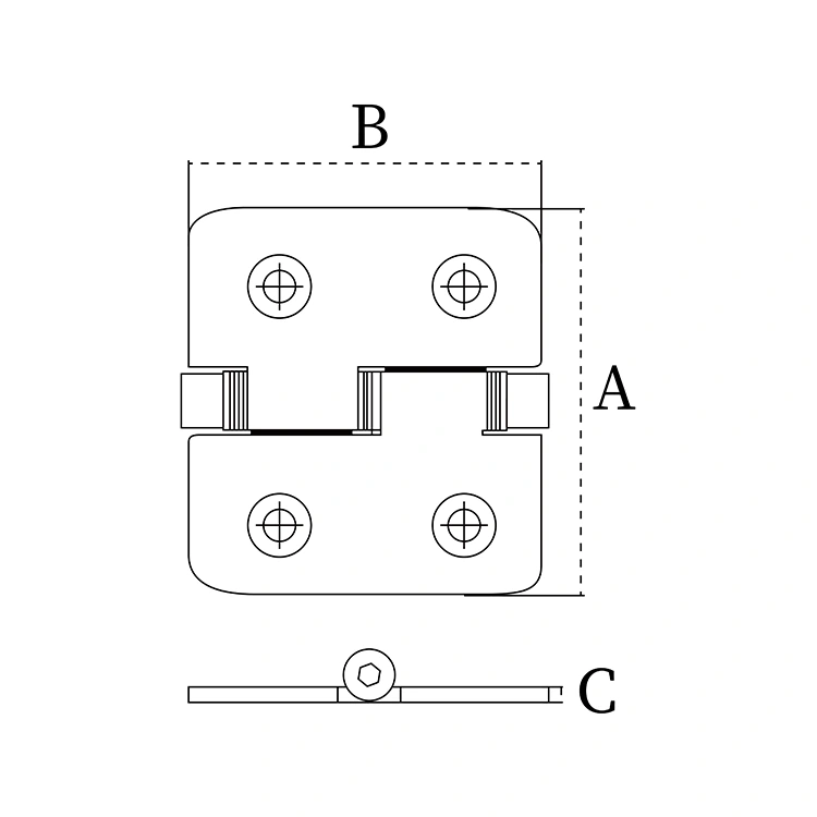ABS Plastic Marine Thru Hull Fitting