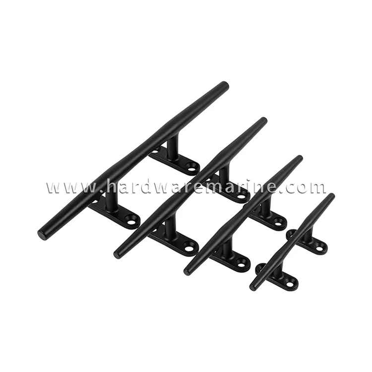 Marine Boat 316 Stainless Steel Black Hollow Base Cleat