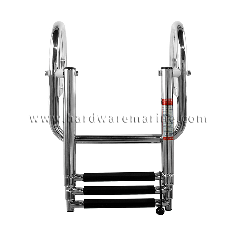 Hindi kinakalawang na Steel Pontoon Folding Telescoping Ladder