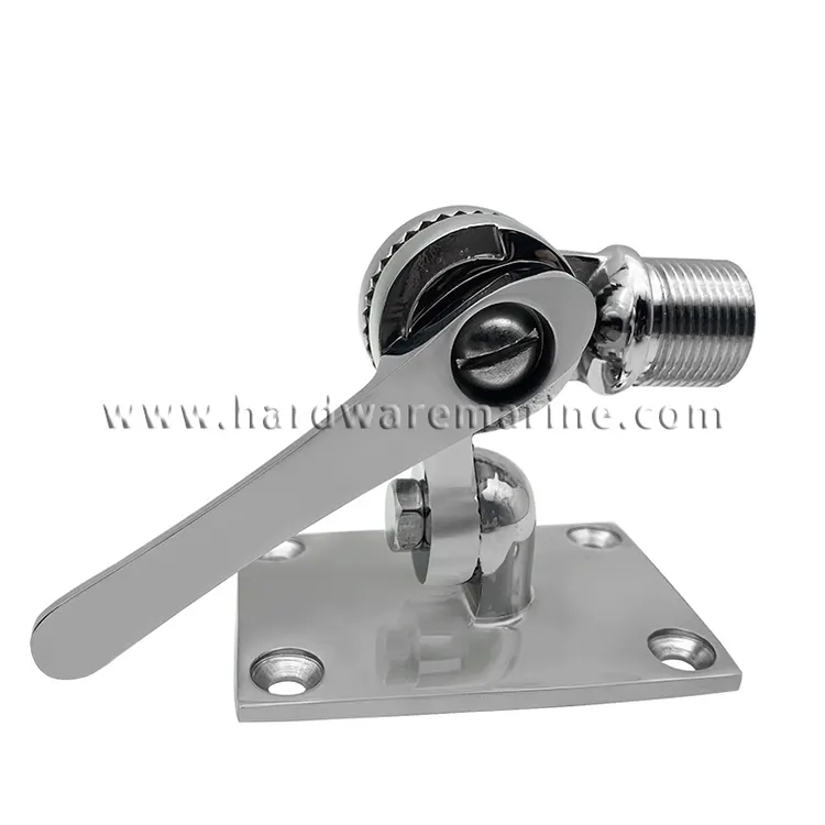 316 Stainless Steel Ratchet Mount Antenna Base